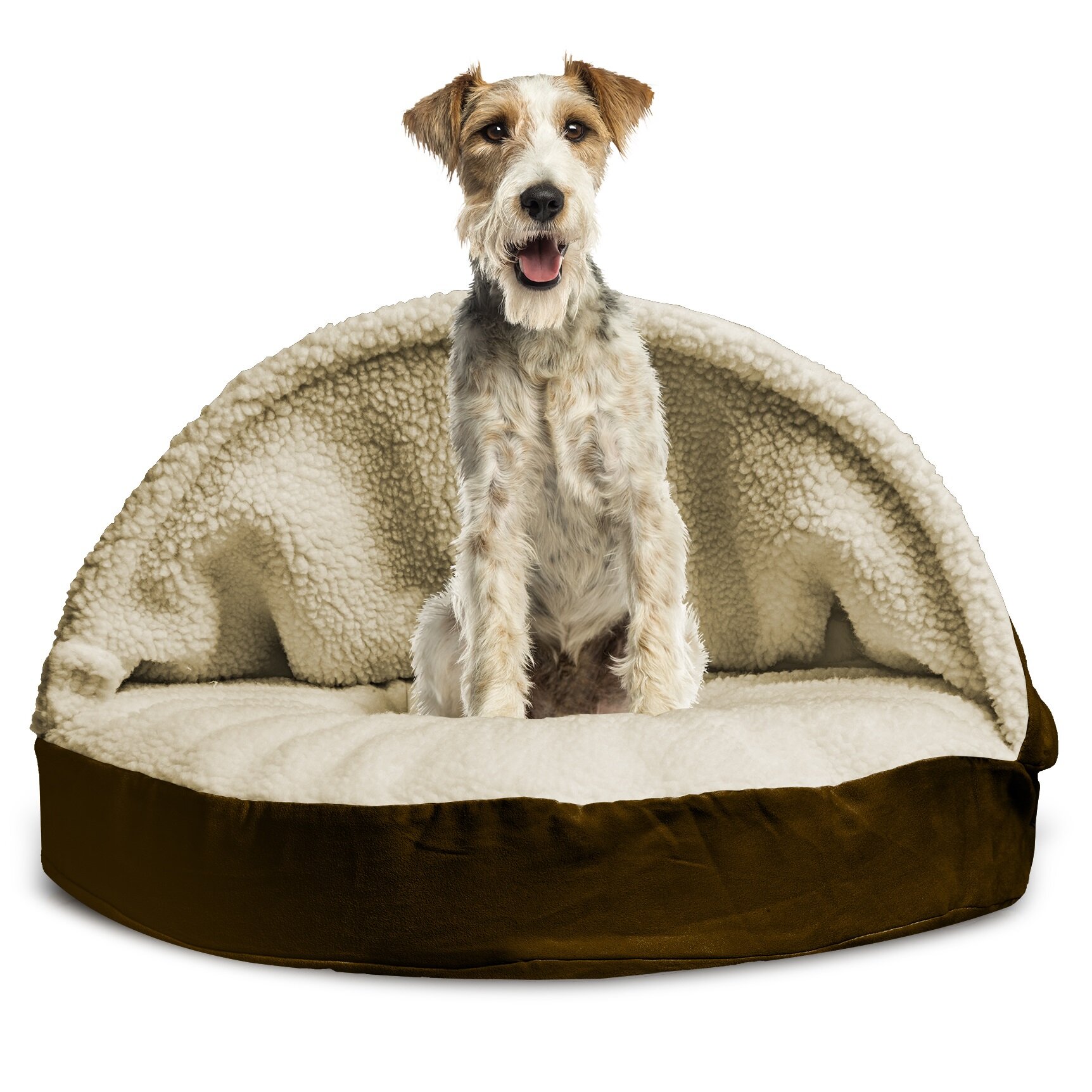 FurHaven Snuggery Hooded Dog Bed & Reviews Wayfair